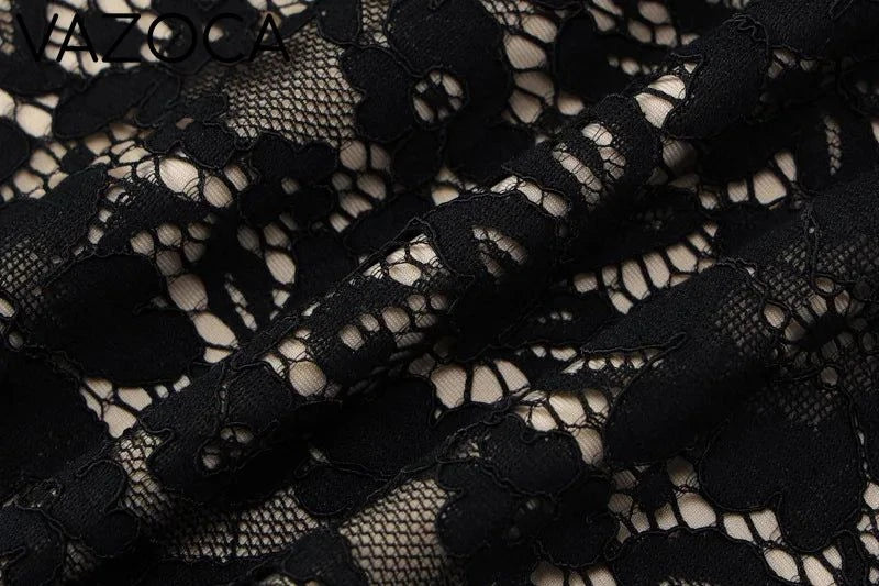 Double Lace Mini Dress