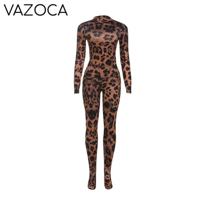 Wild Gyal Leopard Leggings Set