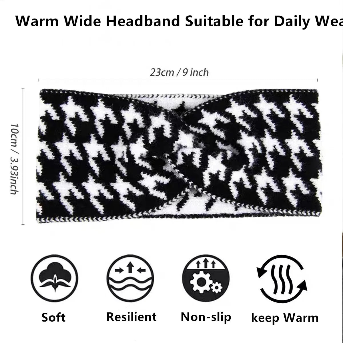 Retro Knitted Headband