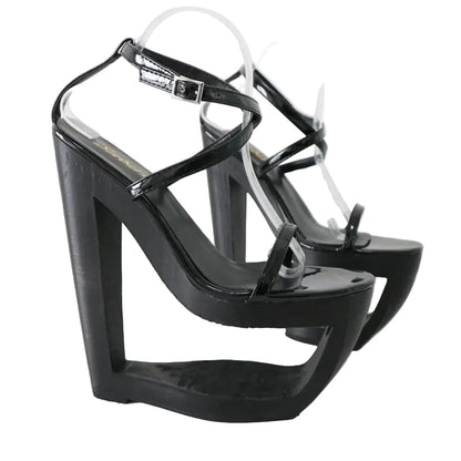 Stunt Queen Wedge High Heels