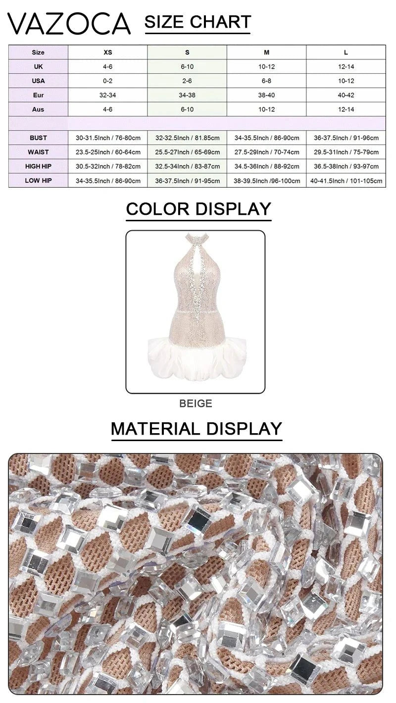 Silver Sequins Tulle Cocktail Dress