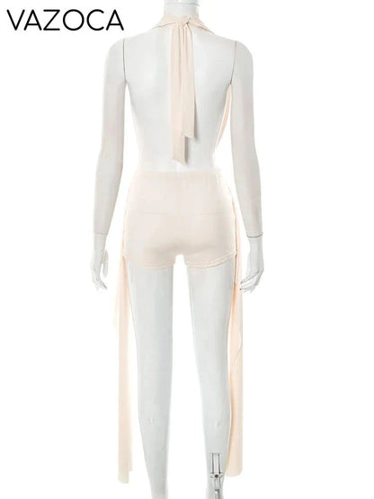 Olivya Side Tassel Short Set