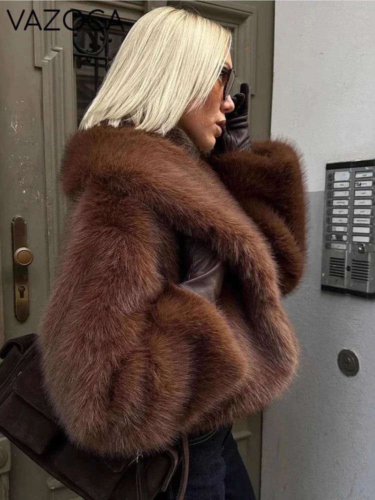 Chic Fur Plush Coat