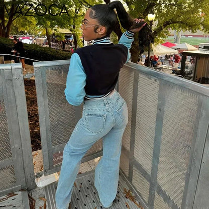 Autumn Leather Crop Jacket