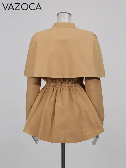 Bowknot Trench Coat