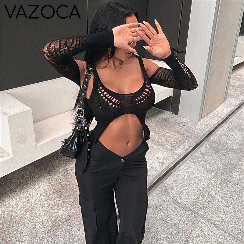 See Through Tank Top + Sleeves