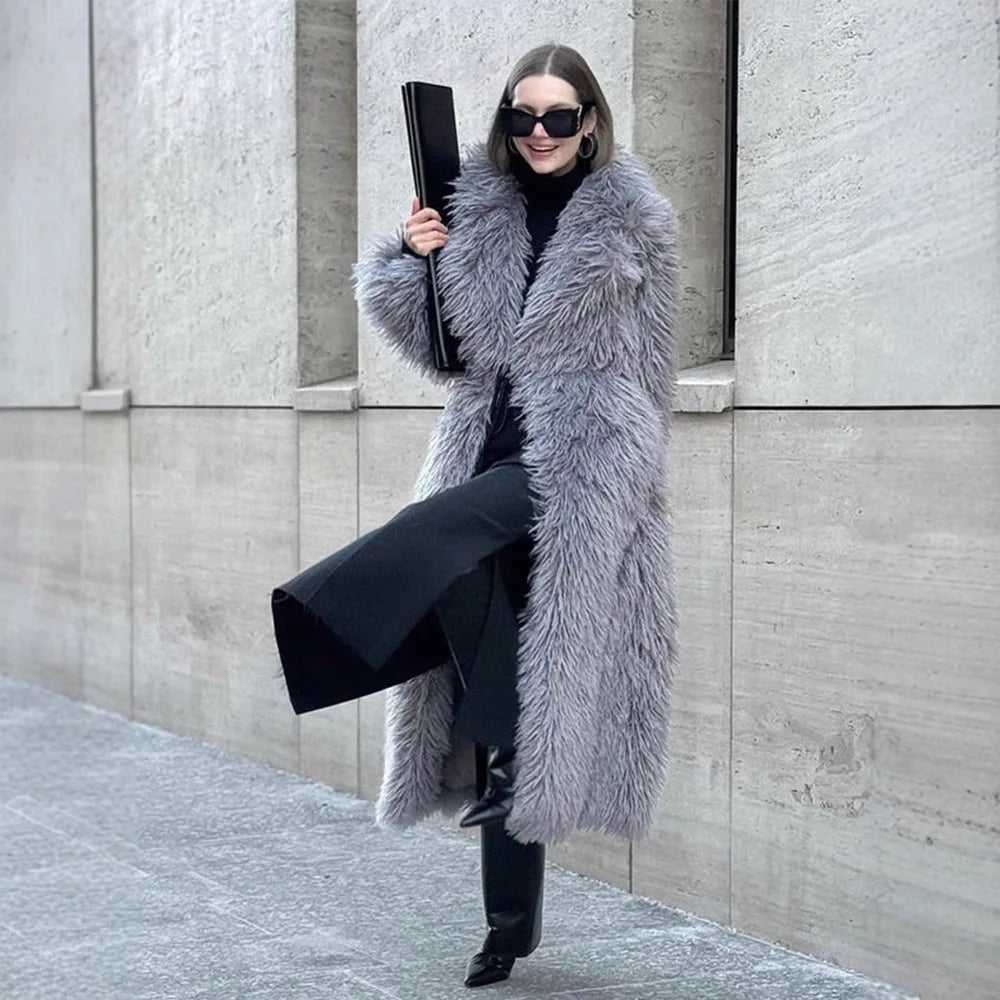 Keep Me Cozy Fur Coat