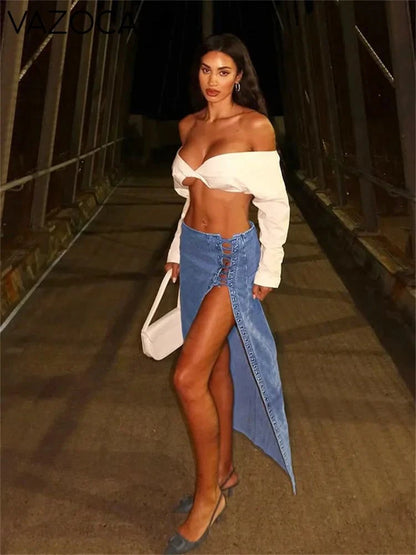 Brenda Denim Skirt