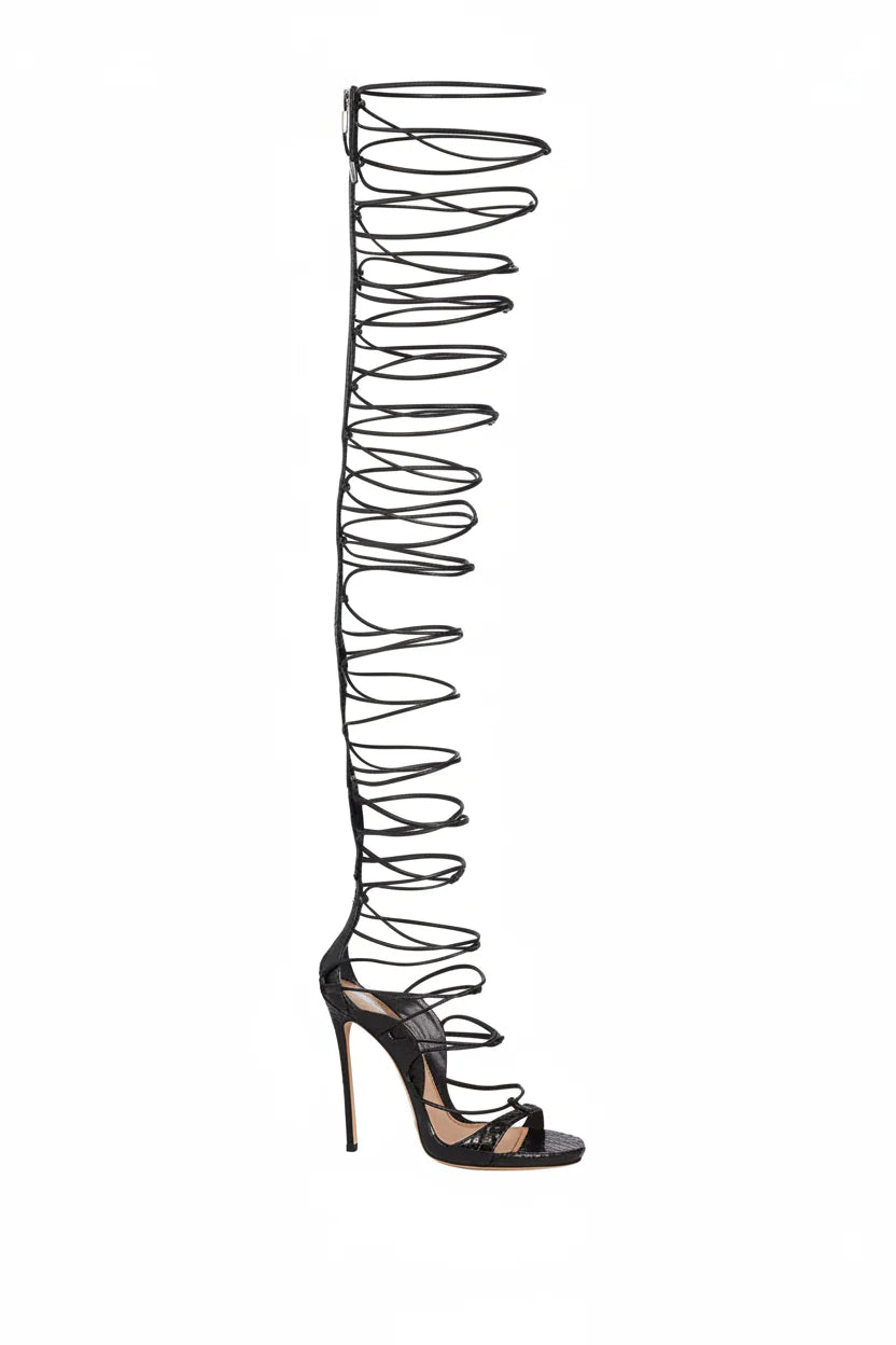 Runway Gladiator High Heels
