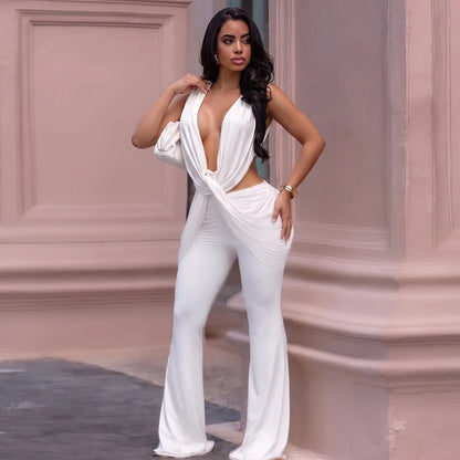 Clara Ruched Jumpsuit