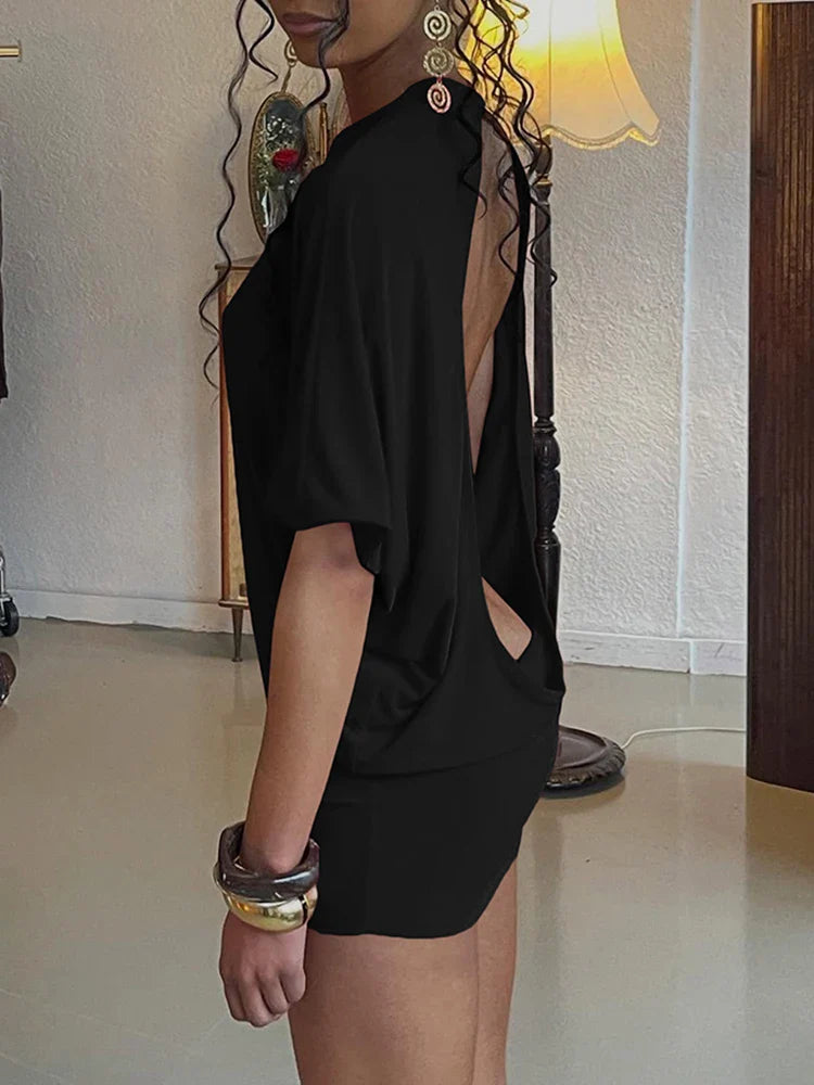 Esther Backless Mini Dress