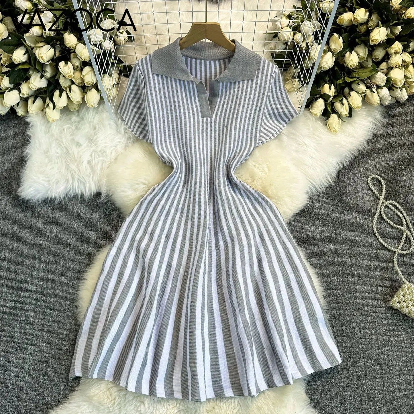 Vintage Knitted Mini Dress