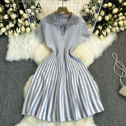 Vintage Knitted Mini Dress