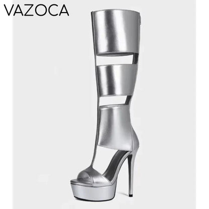 Icon Platform High Heel Boots