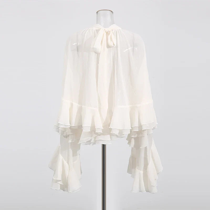 Krista Ruffles Blouse