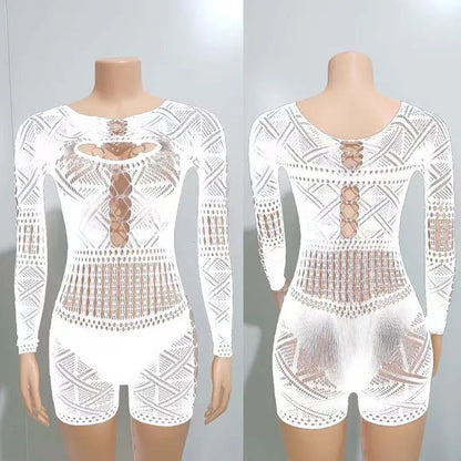 Manda Mesh Romper