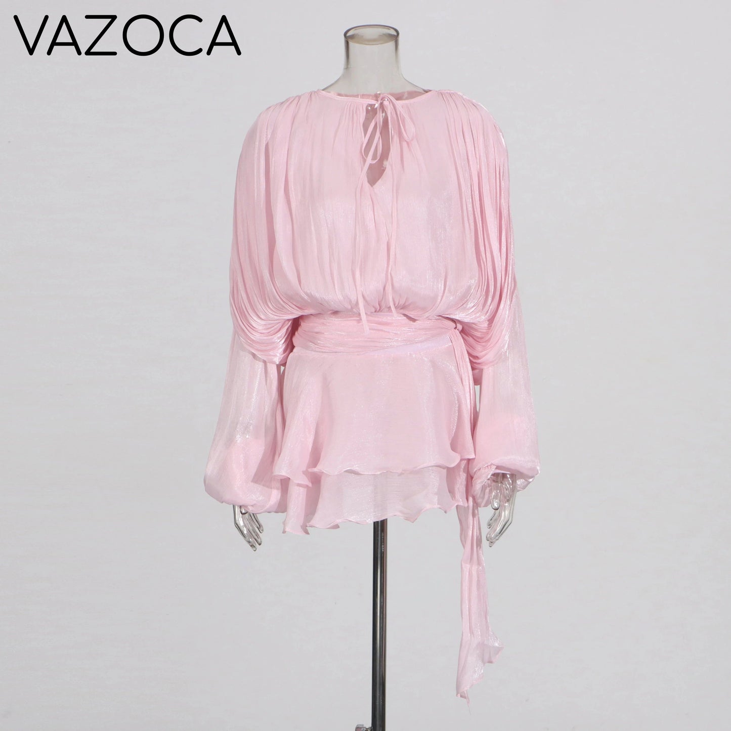 Maritza Tunic Mini Dress LIGHTPINK