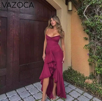 Radiant Ruffled Maxi Dress