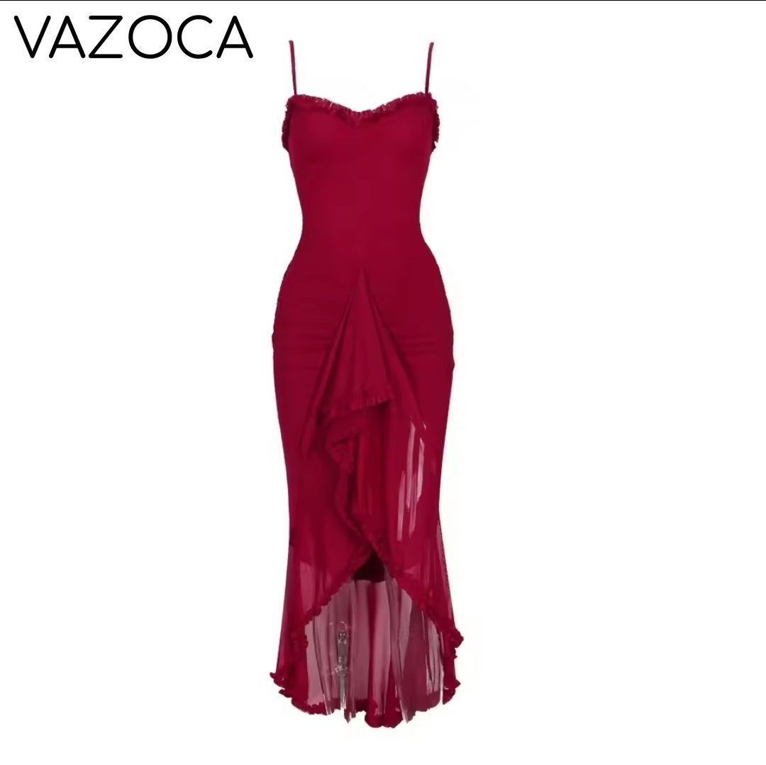 Radiant Ruffled Maxi Dress