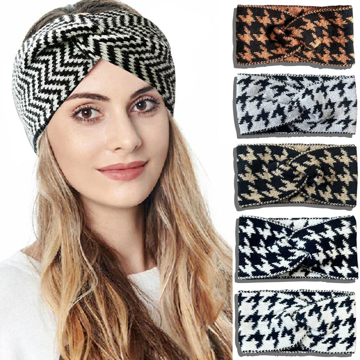 Retro Knitted Headband