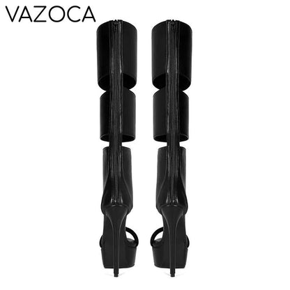 Icon Platform High Heel Boots