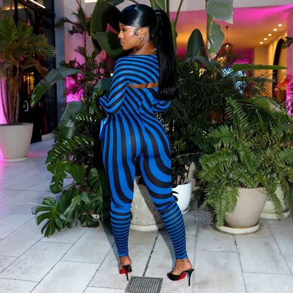 Swirl Print Tube Jumpsuit Shrug Set