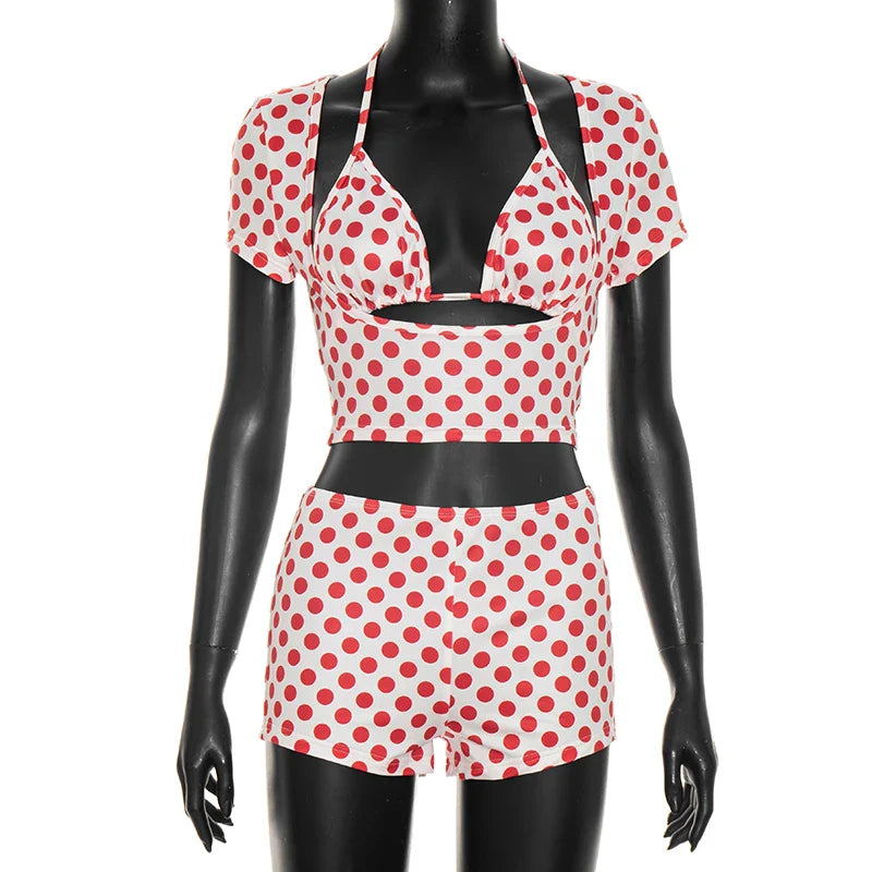 Polka Short Set