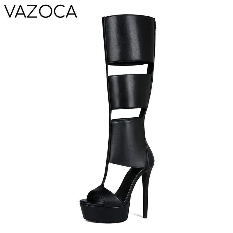 Icon Platform High Heel Boots