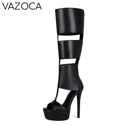 Icon Platform High Heel Boots