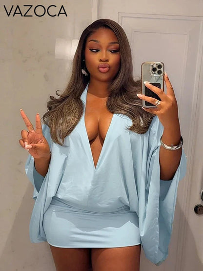Classic Satin Mini Dress