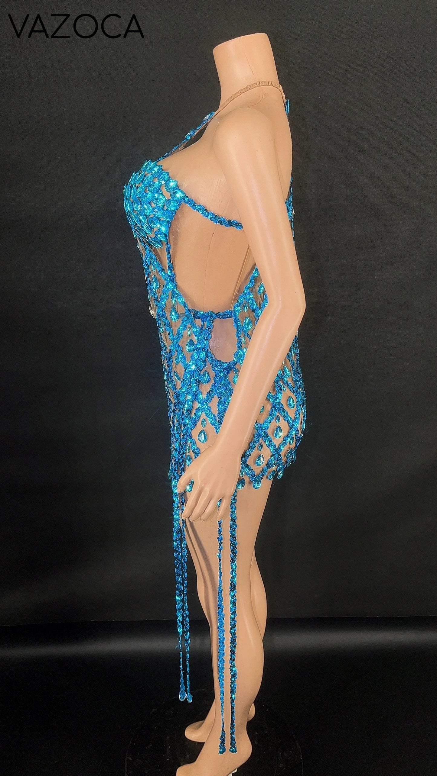 Diamonds In The Sky Mini Dress Set
