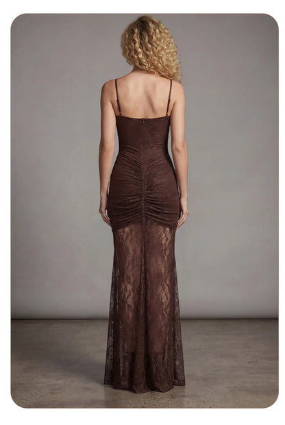 Wendie Mesh Maxi Dress