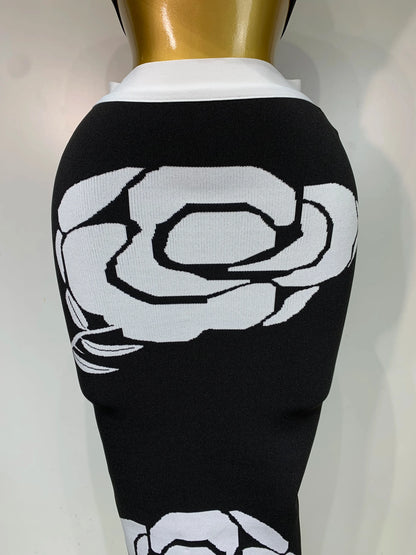 Tanesha Bandage Skirt Set