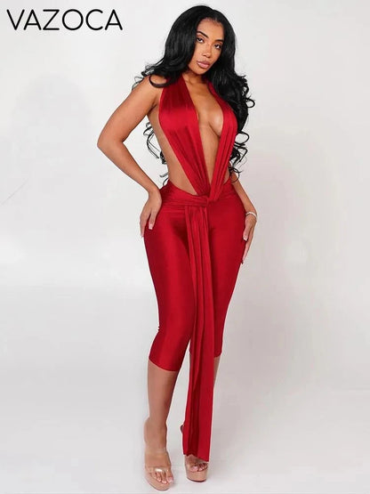 Wanda Backless Romper