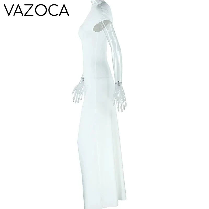 Louise Pleated Maxi Dress