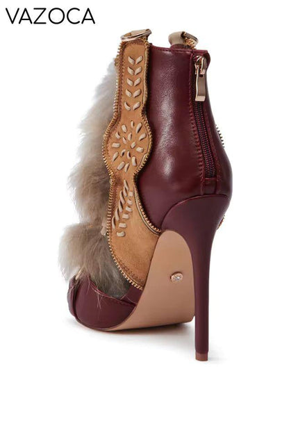 Vintage Fur Heels