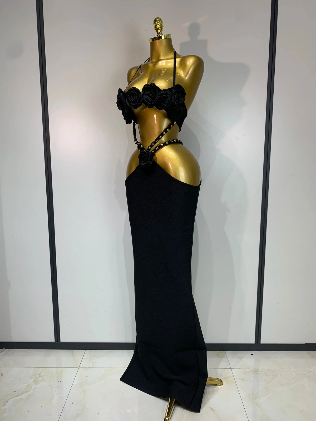 Alessia Bandage Maxi Dress