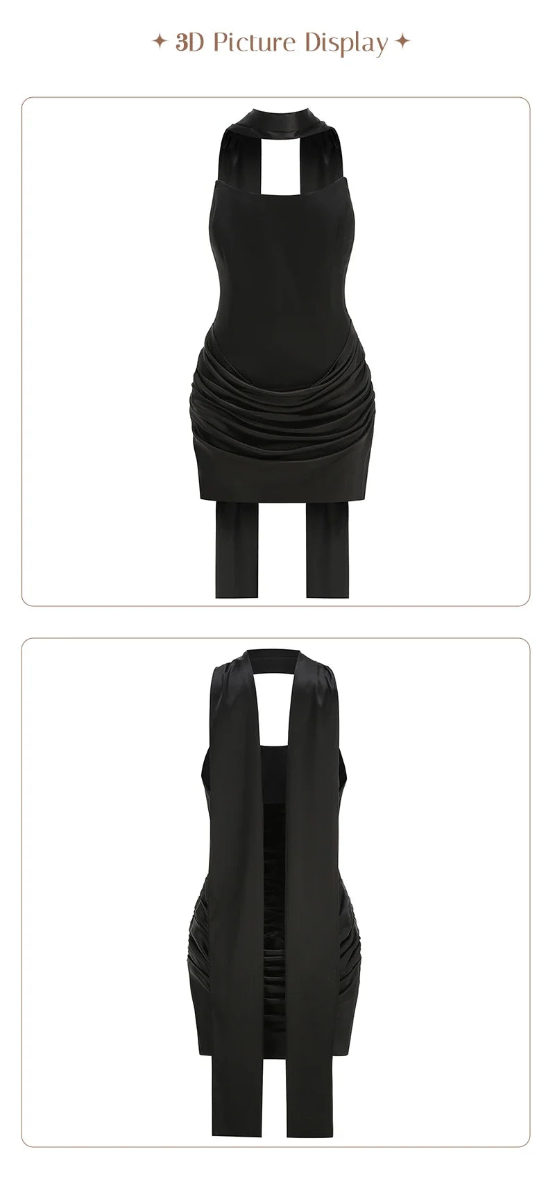 Sadie Satin Corset Mini Dress