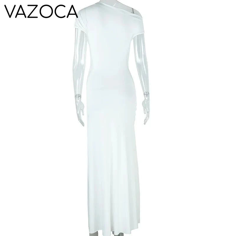 Louise Pleated Maxi Dress