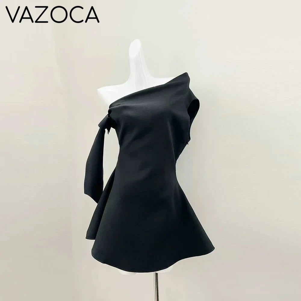 Jazmyne One-Shoulder Mini Dress