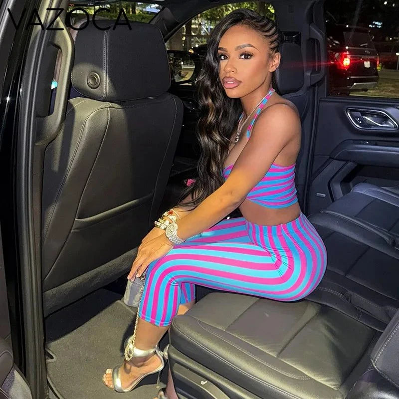 Wanda Striped Set