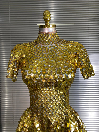 Life Of The Party Sequins Dress