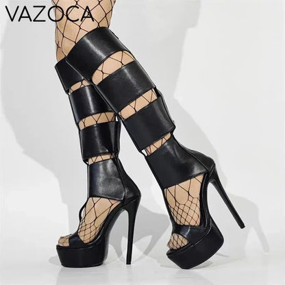Icon Platform High Heel Boots