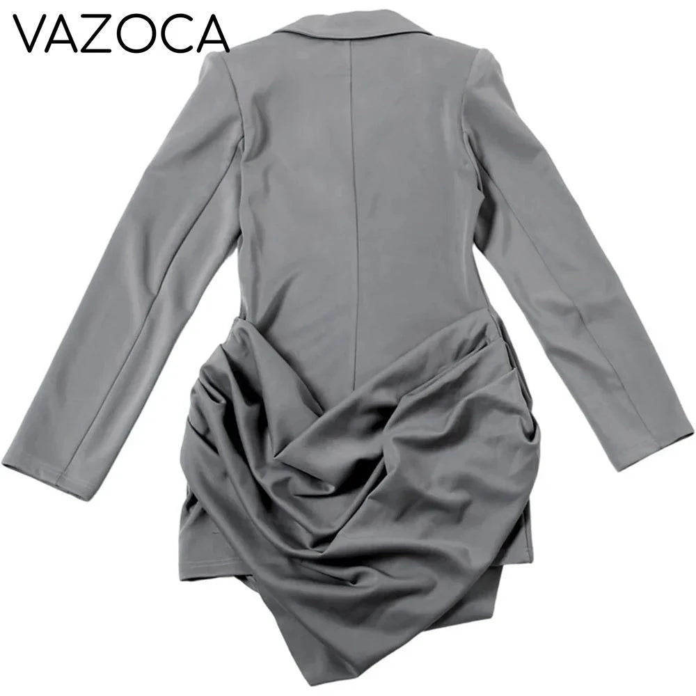 Blazer Ruched Dress