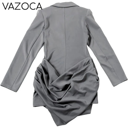 Blazer Ruched Dress