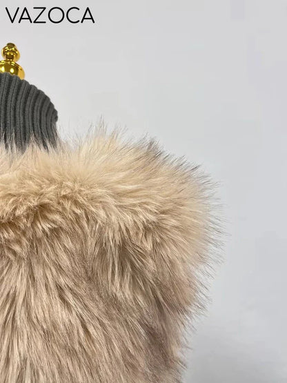 Fur Luxurious Crop Vest