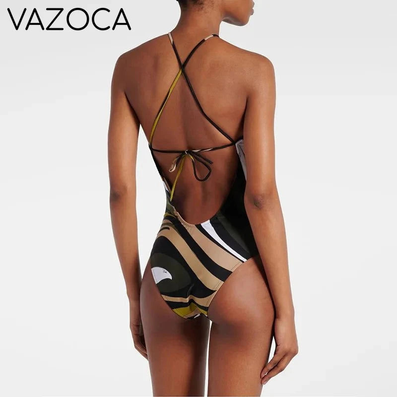 Swirl One-Shoulder Bodysuit