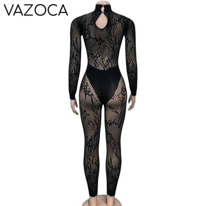 Miya Mesh Jumpsuit