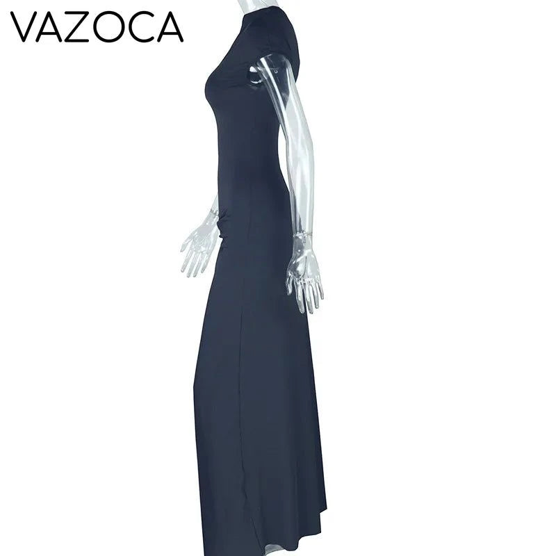 Louise Pleated Maxi Dress