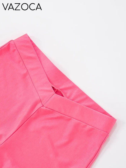 Metal Rings Pants Set